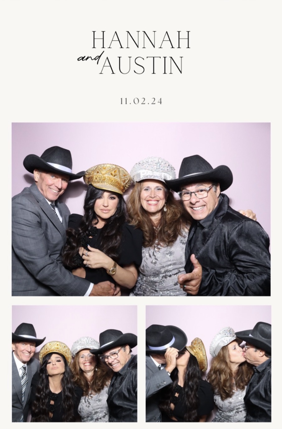 Hannah and Austin event photobooth